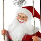 Christmas Tree Santa Claus Plush Plastic