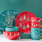 ceramic christmas dinner table set for christmas gift dinner set christmas dinnerware sets
