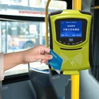 Autobus validator bus ticket and pass vending machine with tcp ip access control reader