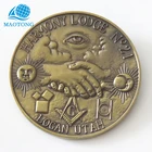 Metal Nature Metal Metal Coins Factory Exclusive Custom Bronze Metal Hydraumatic Stamping Nature Coins