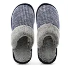 House Slippers For Women Hot Selling Cheap Patchwork Style Couple Fluffy Anti-Slip House Slipper For Women