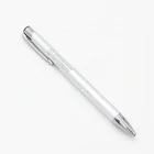 Fast delivery aluminium high quality metal ballpoint pens print custom logo YQ0359