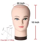 Top quality cheap fashion store window hair mannequin display head