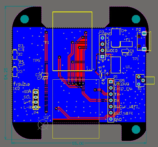 Wifi & Zigbee Module Wireless Smart Gateway Printed Circuit Board PCB Assembly Manufacture TUYA Module PCB Development OEM ODM - ANKUX.COM