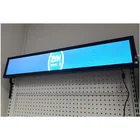 36.6inch 1920x290 single sided lcd shelf advertising screen stretched ultra wide lcd Android display