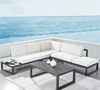 Luxury outdoor furniture garden aluminium metal sofa set