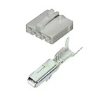 3 Pin DJ7034Y-2.2-2.1 High Precision Auto Parts Electrical Connector Metal Cable Wire Brass Terminal