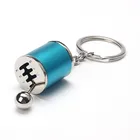 Fashion Car Auto Tuning Parts Key Chain Turbine Nos Keychain Keyring