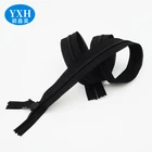 Zipper Customized Multi-purpose #3#4#5#8 Black Tape Teeth Nylon Closed CFC Nylon Zipper Roll