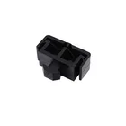 Aluminum profile accessories black nylon cable clamp wings wire clip (365.03A)