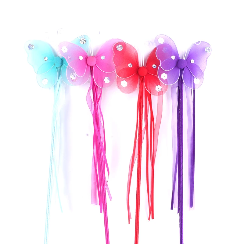 Christmas Decoration Party Favor Children Fairy Wands Butterfly