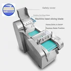 Multifunctional Commercial Industrial Vegetable Cutting Machine for Root Leafy Parsley Spinach Cabbage Potato Carrot