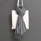 Long pashmina shawls indian winter women scarf shawl fashion thin cashmere