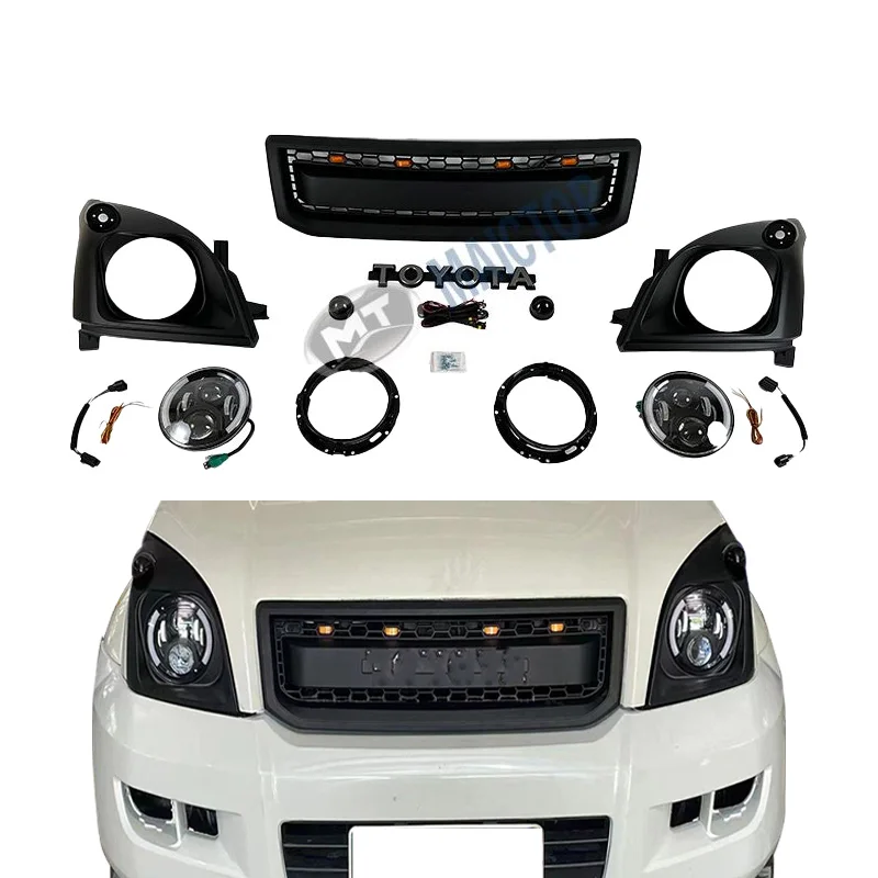 Maictop Car Accesorios Facelift Front Bumper Grill Bodykit For Land