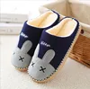 Dropshipping 2019 Winter Home Slippers Cartoon rabbit Shoes Soft Winter Warm House Slippers Indoor Bedroom