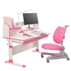 Furniture Children Hot Sale Ergonomic MDF Study Table Chair Kids Furniture Set For Children