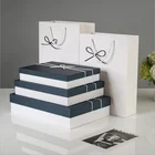 custom design Kraft Paper Cookie Candy Birthday Party Wedding Favors Gifts Boxes