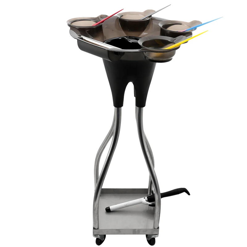 2020 Hot selling Wholesale hair dye shampoo fast dyeing cart coloring salon trolley