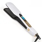 White Ultrasonic Infrared Cold Hair Straightener