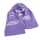 2019 Custom printing polar fleece scarf for promotional activities