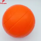 2019 Promotional Toy Style And Pu Material Volleyball Shapes Pu Foam Stress Ball