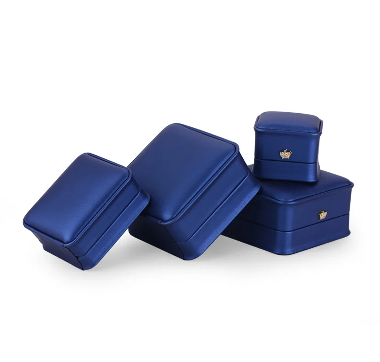 buy custom made gift jewellery box,pu leather necklace jewelry