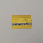 High quality security paper, gold thread cotton paper, watermark paper