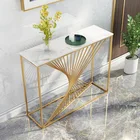 Bar Counter Duanjingtai Wrought Iron Decoration Display Bar Counter Table Nordic Marble Long Console Table
