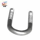factory direct sales GB galvanized U hoop, iron electric hoop ,spot supply quality assurance