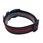 Wholesale Multi Colors Paw Print Adjustable Nylon Pet Cat Dog Reflective Collar