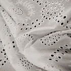 100% cotton Widely used embroidery cotton voile fabric for clothing
