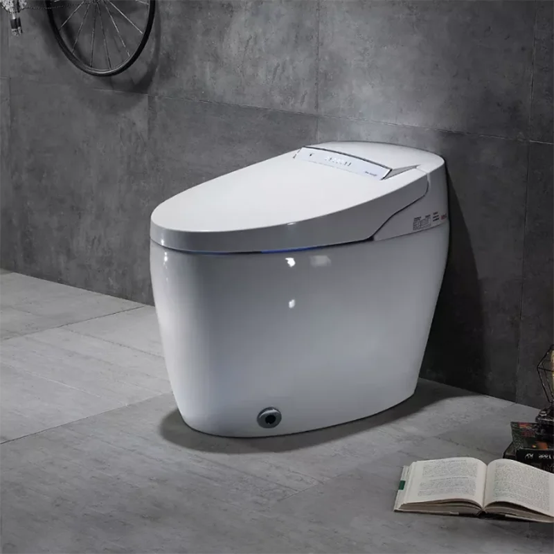 china factory supply automatic intelligent toilet sensor flushing electric one piece tankless smart toilet