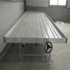 Bench Plant Tray Large Greenhouse Plant Grow Gray Galvanized ABS Flood Tray Table And Bench