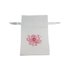 New style jewelry pouch burlap drawstring gift bag with promotion