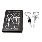 Wedding Return Gift Return Gifts Heart Wine Bottle Opener Stopper Set Wedding And Baby Shower Return Gift