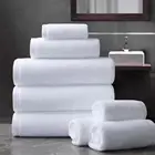 Luxury White Terry Hotel 100% Cotton Bamboo Bath Towel