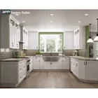 Kitchen Units Kitchen Units Set Modern Fashion Pure White Pvc Kitchen Cabinet Kitchen Units Set Furniture