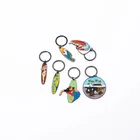 Christmas present customized gift iron metal keychain,key chains with ur own logo