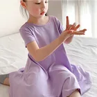 Piece Cotton Dress Girls Clothing 1 Piece Soft Bamboo Cotton Dress Girls Home Wear