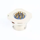Y50X-1614 aviation 14 pin solder military cable mount socket connector