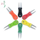 Golf Gift Wholesale Golf Divot Repair Tool For Club Gift Switchable Pitchfork Ball Marker