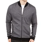 Wholesale Heat Pressed Printing Hoodie Jacket Men Custom Personalize Streetwear Men Sweater Jacket