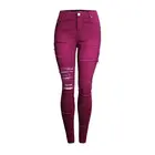 Popular designer custom made trousers jeans woman with girls