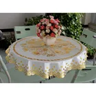 Pool Table Cover Clip Party Banquet Striped Cloths Sequin Wedding Round Tablecloth