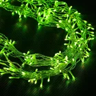 China Holiday China Supplier Custom Length Remote Control Holiday Fairy Christmas Curtain Lights Pink