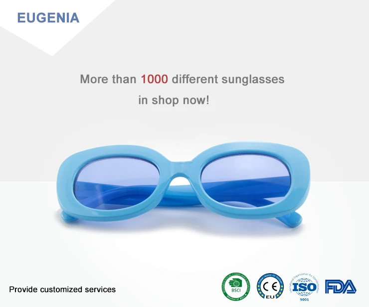 EUGENIA 2020 Newest Fashion Stylish High End Europe Market Custom Design Sunglasses