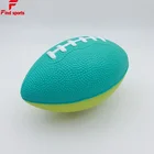 Custom Logo Printed Pu Foam Stress Rugby Ball Anti Stress American Football for promotional balls with different sizes