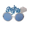 wholesale crystal blue crazy glasses party bride to be glasses party glasses