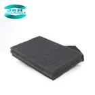 Kitchen Cleaning Scrubber Thick Dish Scrub Pads Abrasive Heavy Duty Gray Sponge Scouring Pad
