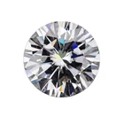 starsgem Round Brilliant Cut 8 mm G-H Loose Stone wholesale moissanite 2 carat